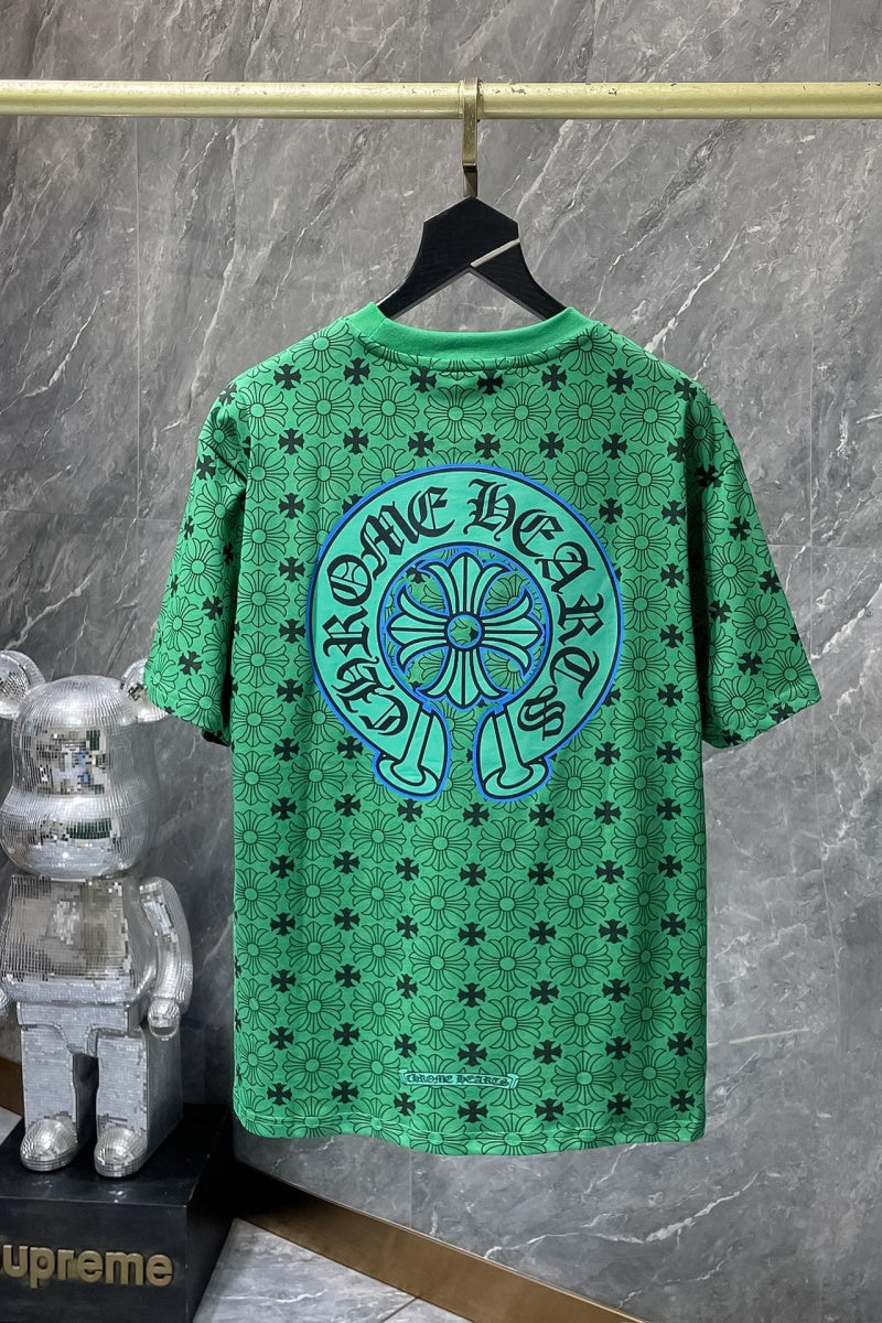 Chrome heart T shirts High-quality 100% cotton streetwear