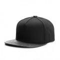 Trendy flat brimmed snapback hats pure blank blank light board