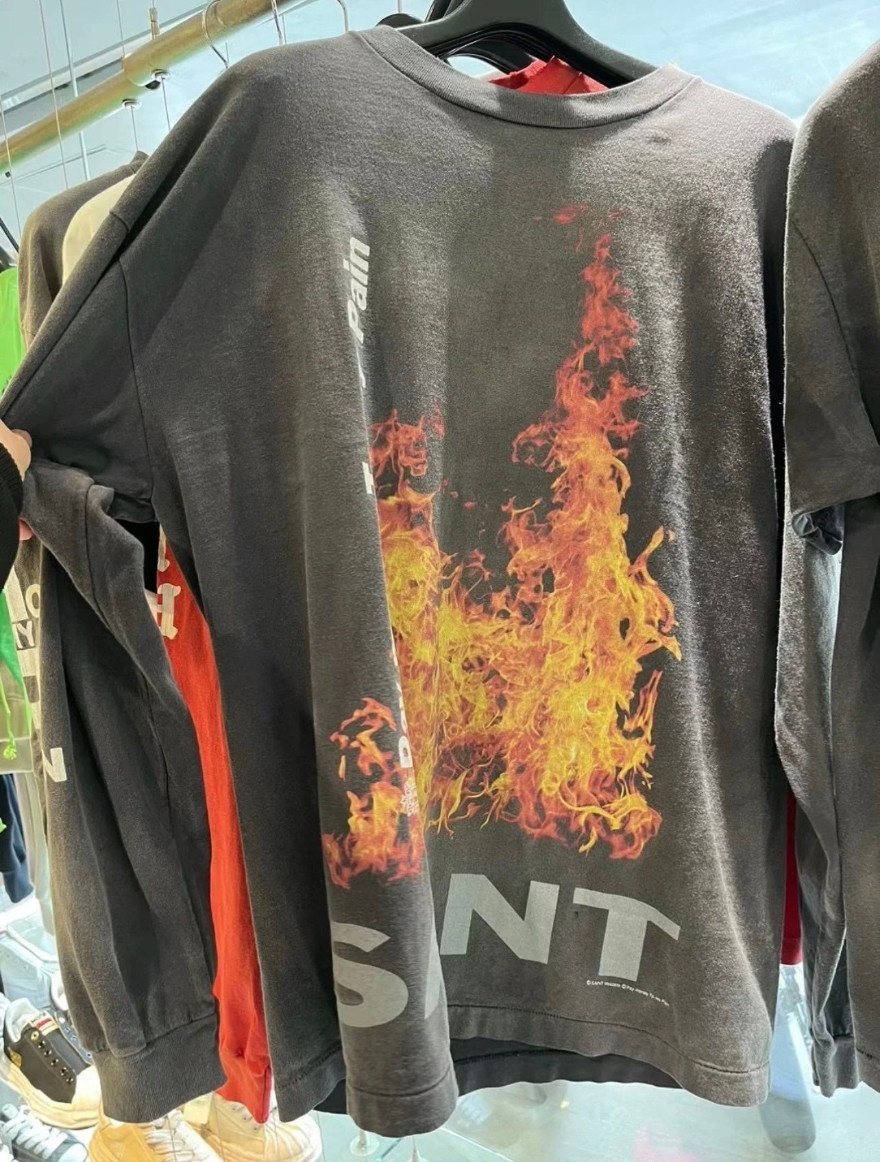 Saint Michael long sleeve shirts