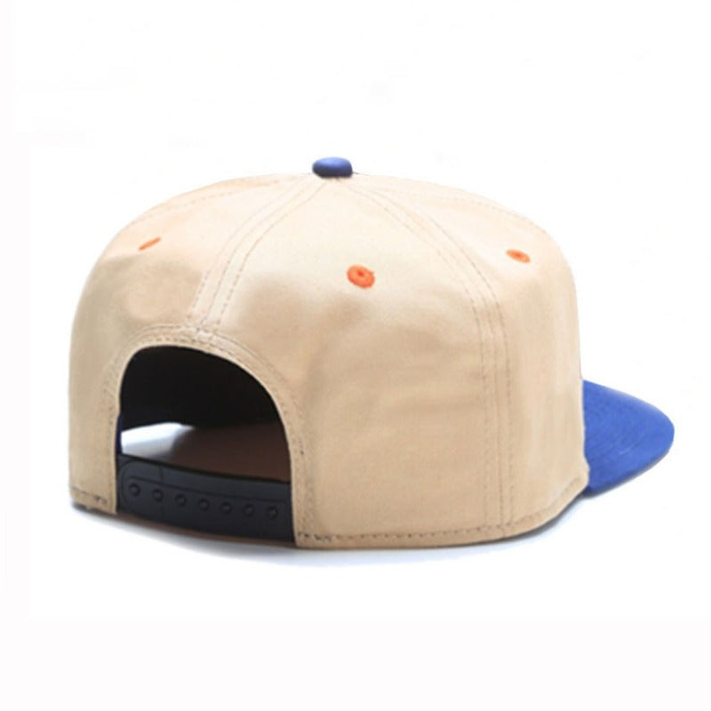 Trendy flat brimmed snapback hats hawaii cap sunshade breathable