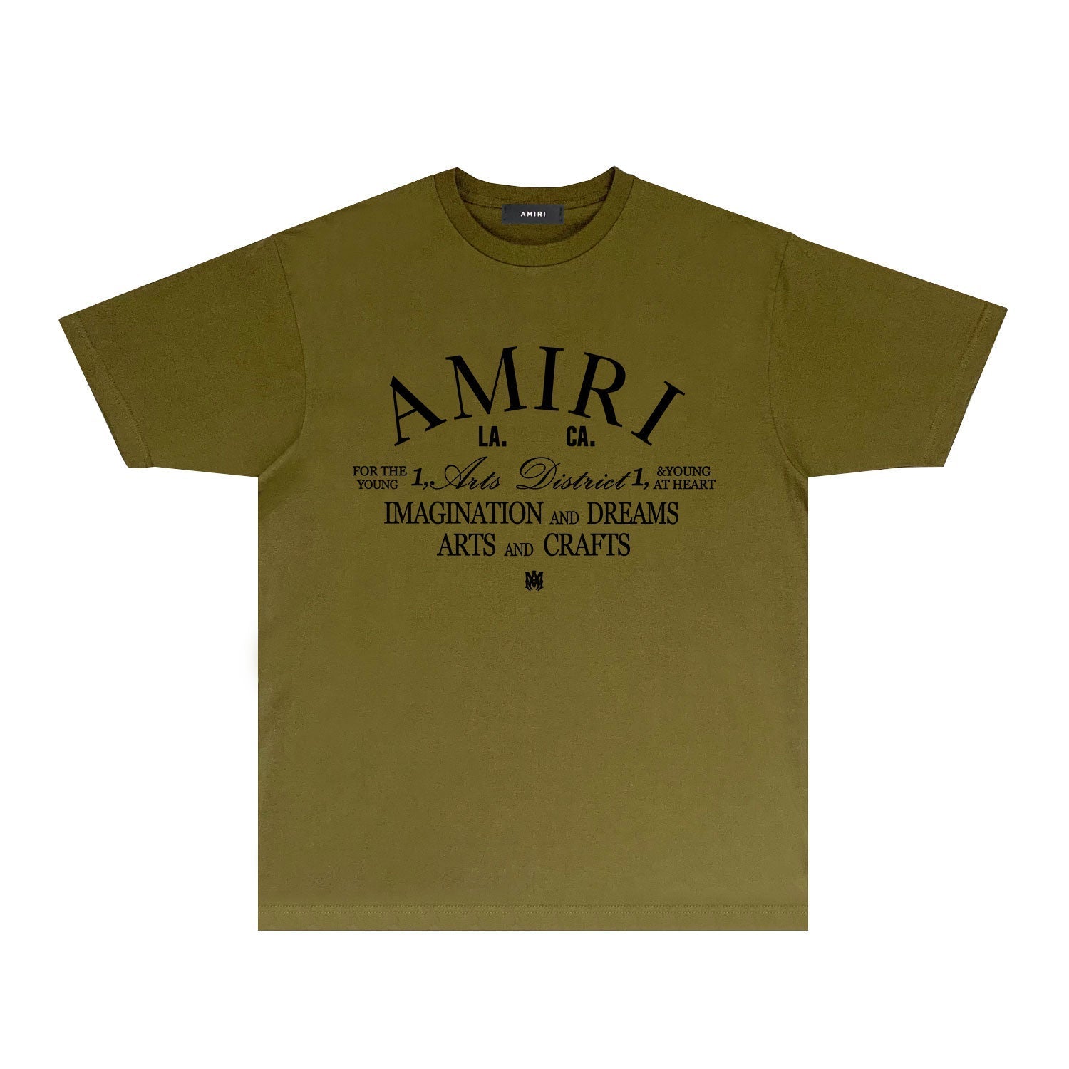 Amiri T Shirts Printed Trendy Pure Cotton