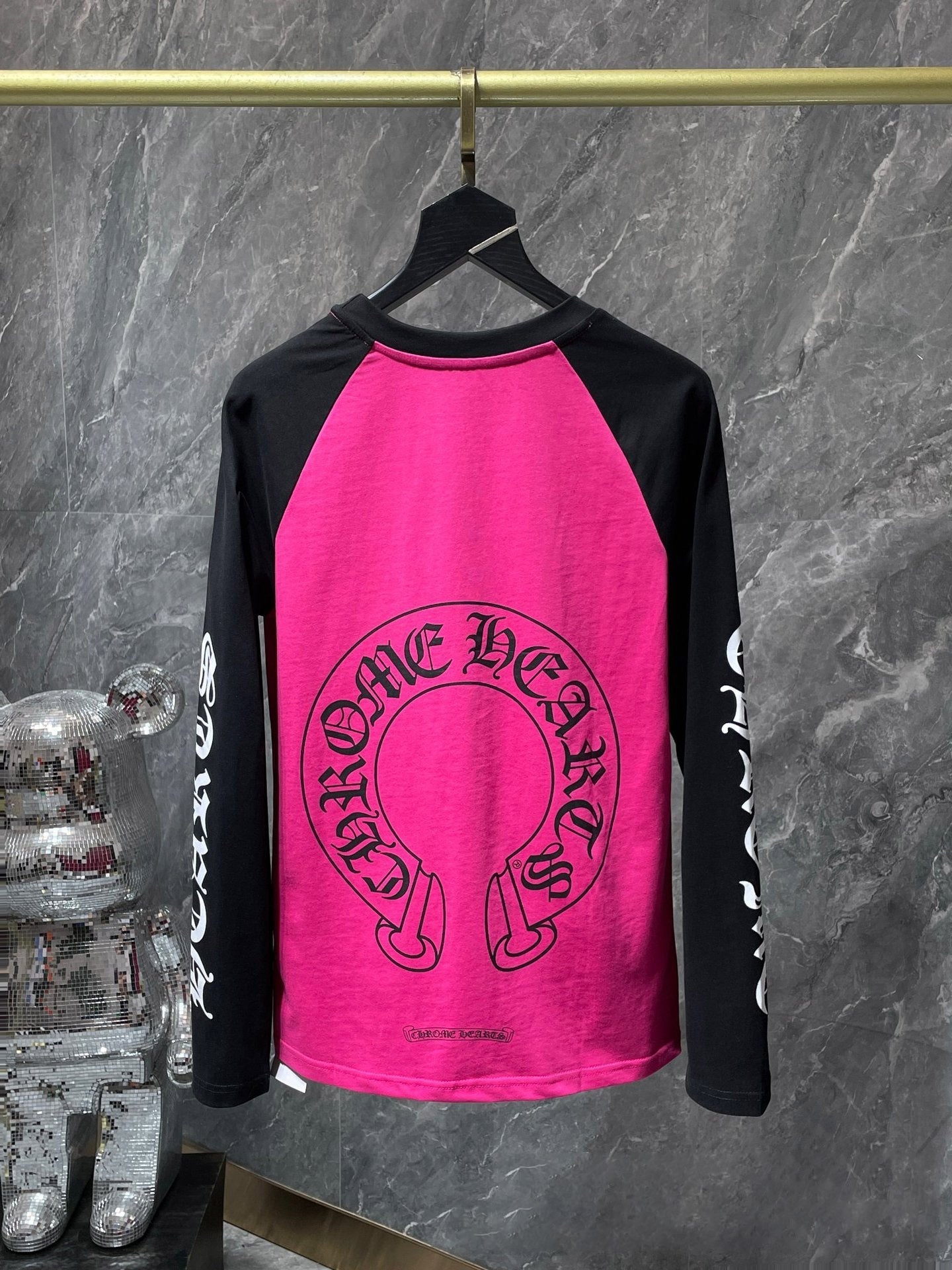 CHH  Heart Long Sleeve Shirt Unisex Fashion Loose Long Sleeve Shirt