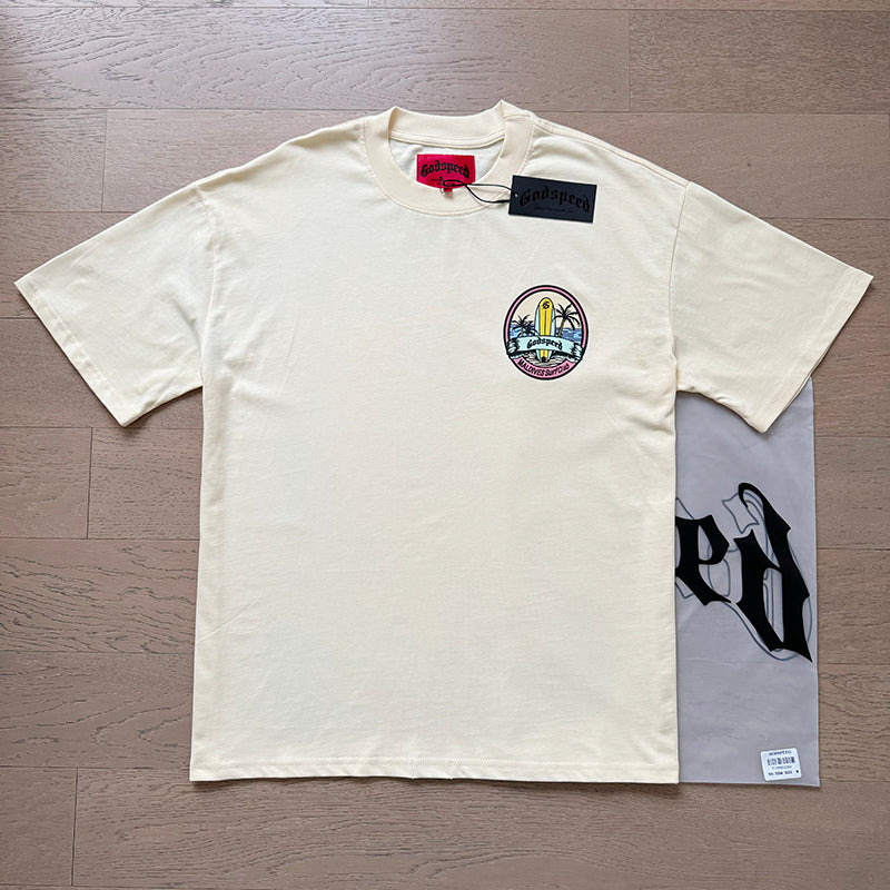 Godspeed T-Shirt Retro Fantasy Pattern