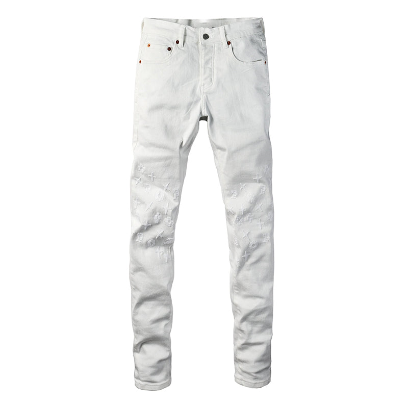 Purple B Purple BJeans High Street Distressed