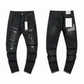 Mens trendy purple jeans, 100% cotton Jeans #PU136