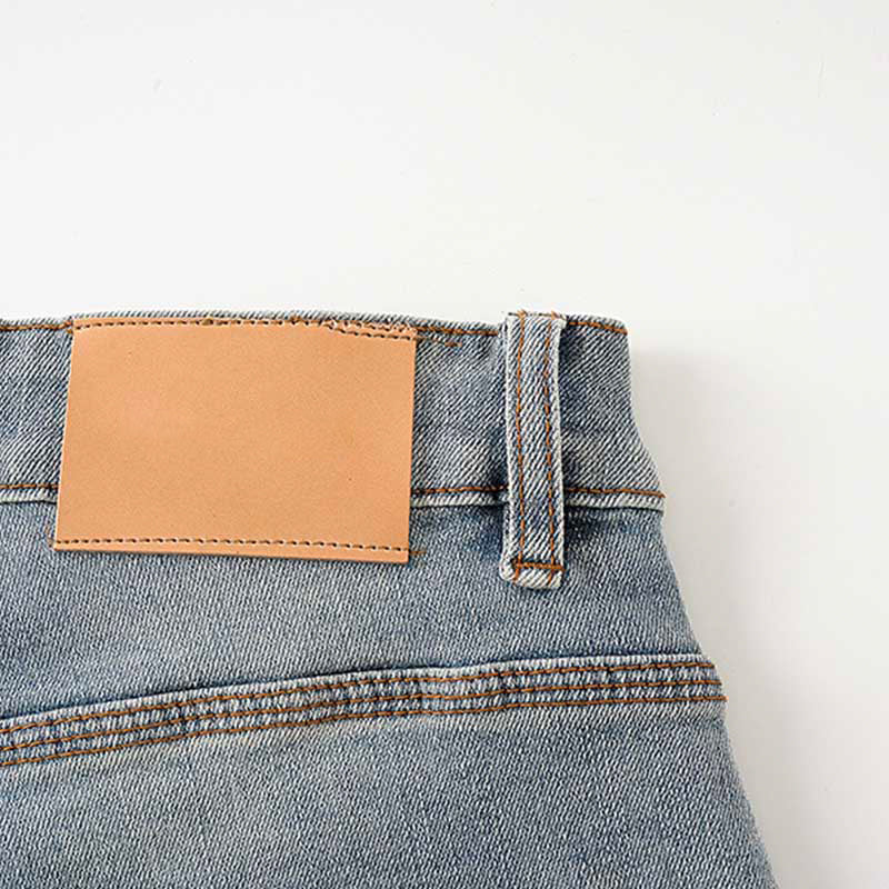 Mens trendy purple jeans, 100% cotton Denim Shorts #PU522
