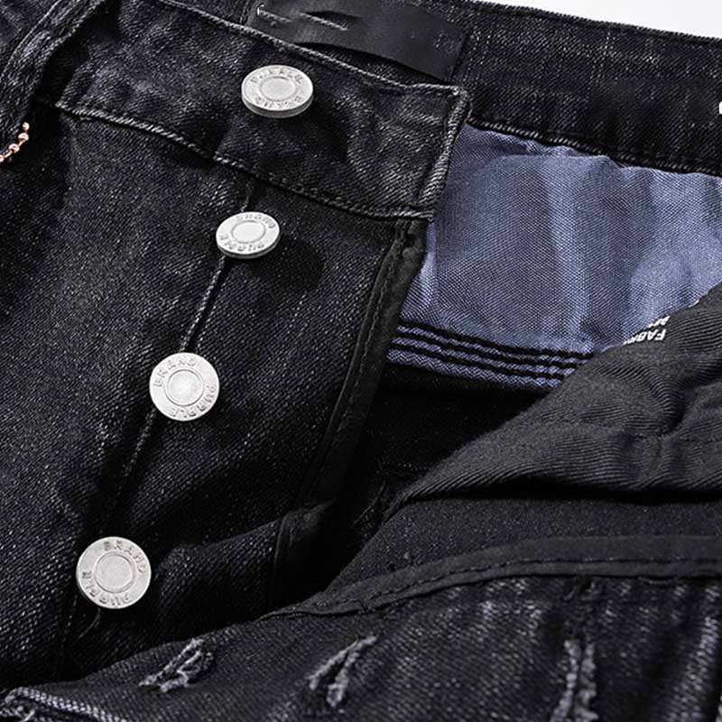 Mens trendy purple jeans, 100% cotton Jeans #PU140
