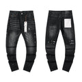 Mens trendy purple jeans, 100% cotton Jeans #PU144
