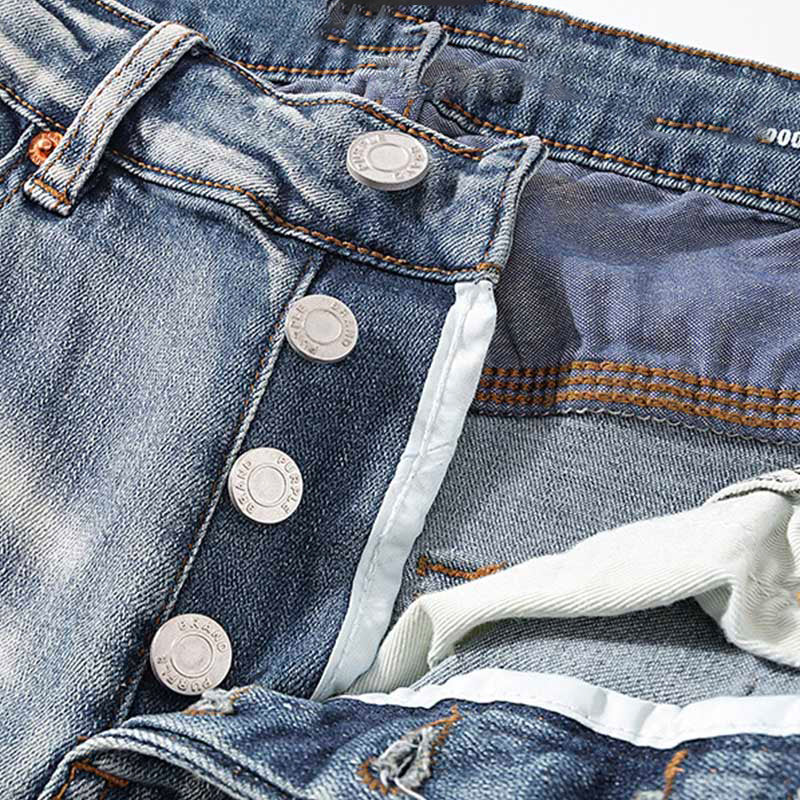 Mens trendy purple jeans, 100% cotton Jeans #PU139