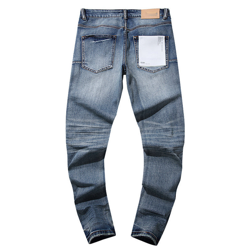 Mens trendy purple jeans, 100% cotton Jeans #PU103