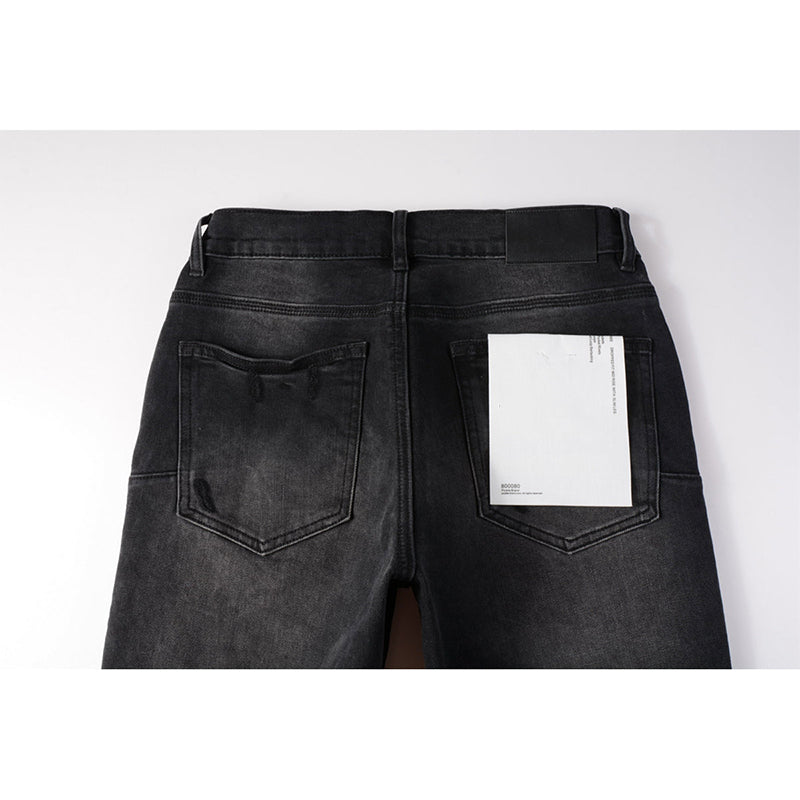 Mens trendy purple jeans, 100% cotton Pure Cotton High Street Trend