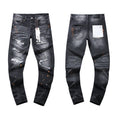 Mens trendy purple jeans, 100% cotton Jeans #PU101