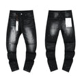 Mens trendy purple jeans, 100% cotton Jeans #PU129