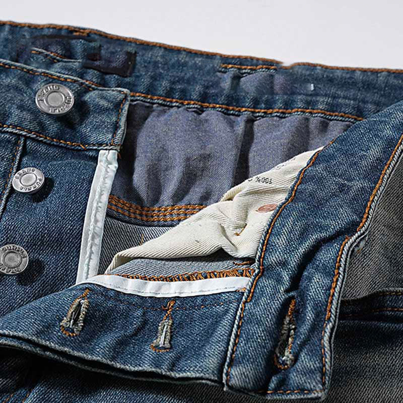 Mens trendy purple jeans, 100% cotton Jeans #PU131