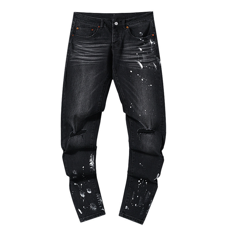 Mens trendy purple jeans, 100% cotton Jeans #PU121