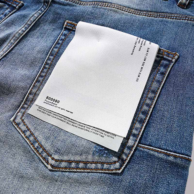 Mens trendy purple jeans, 100% cotton Jeans #PU108