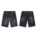 Mens trendy purple jeans, 100% cotton Denim Shorts #PU531
