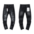 Mens trendy purple jeans, 100% cotton Jeans #PU128