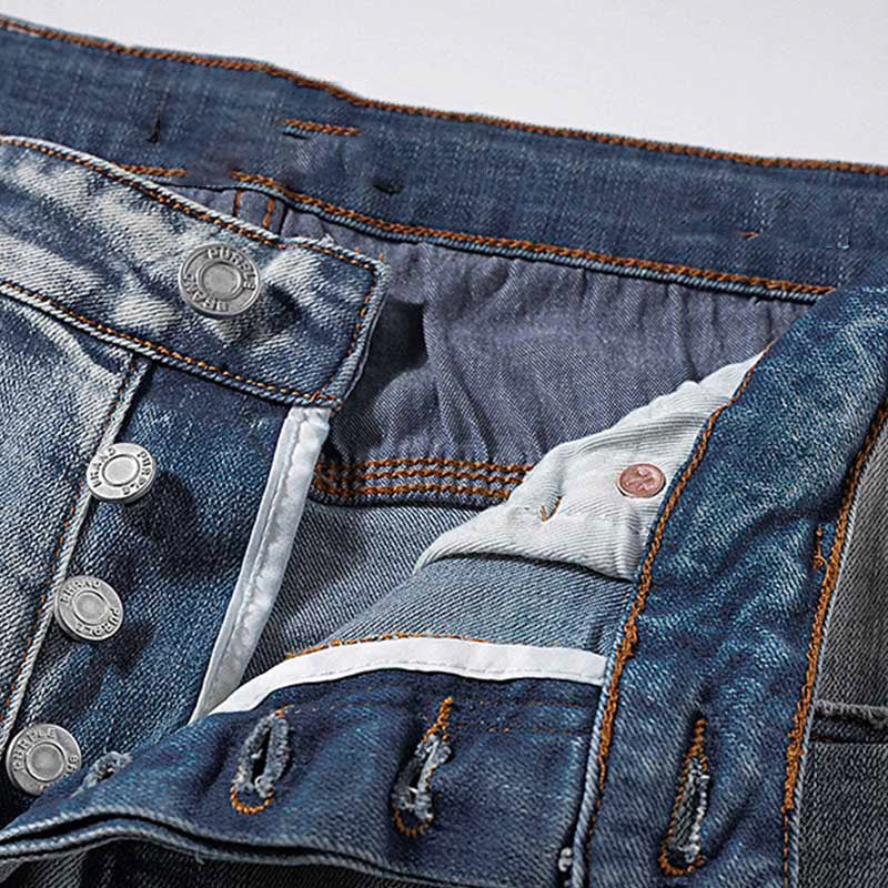 Mens trendy purple jeans, 100% cotton Jeans #PU132