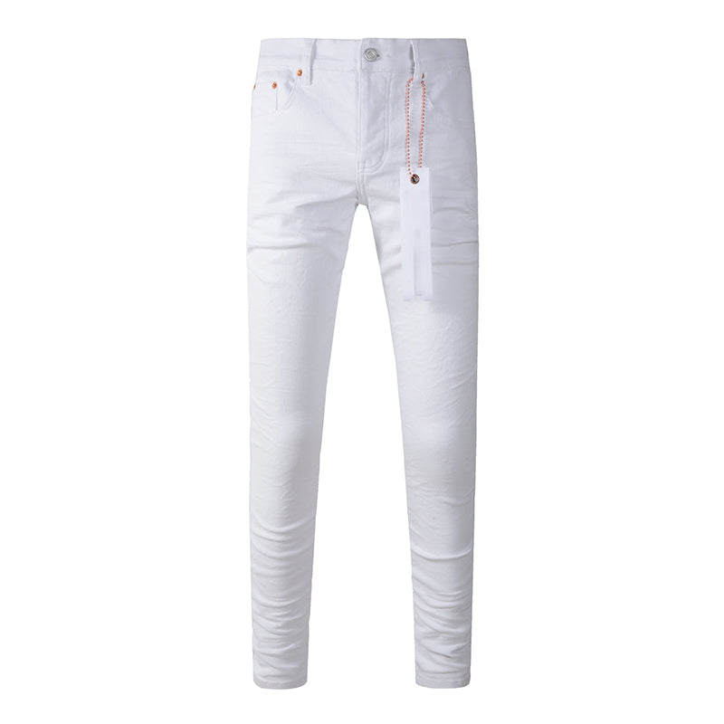 Mens trendy purple jeans, 100% cotton Pure Cotton High Street Trend