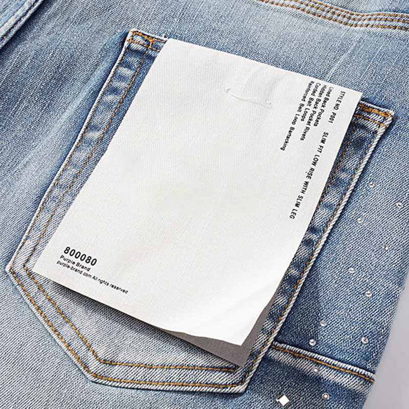 Mens trendy purple jeans, 100% cotton Jeans #PU142