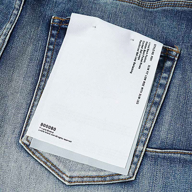 Mens trendy purple jeans, 100% cotton Jeans #PU119