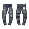 Mens trendy purple jeans, 100% cotton Jeans #PU107