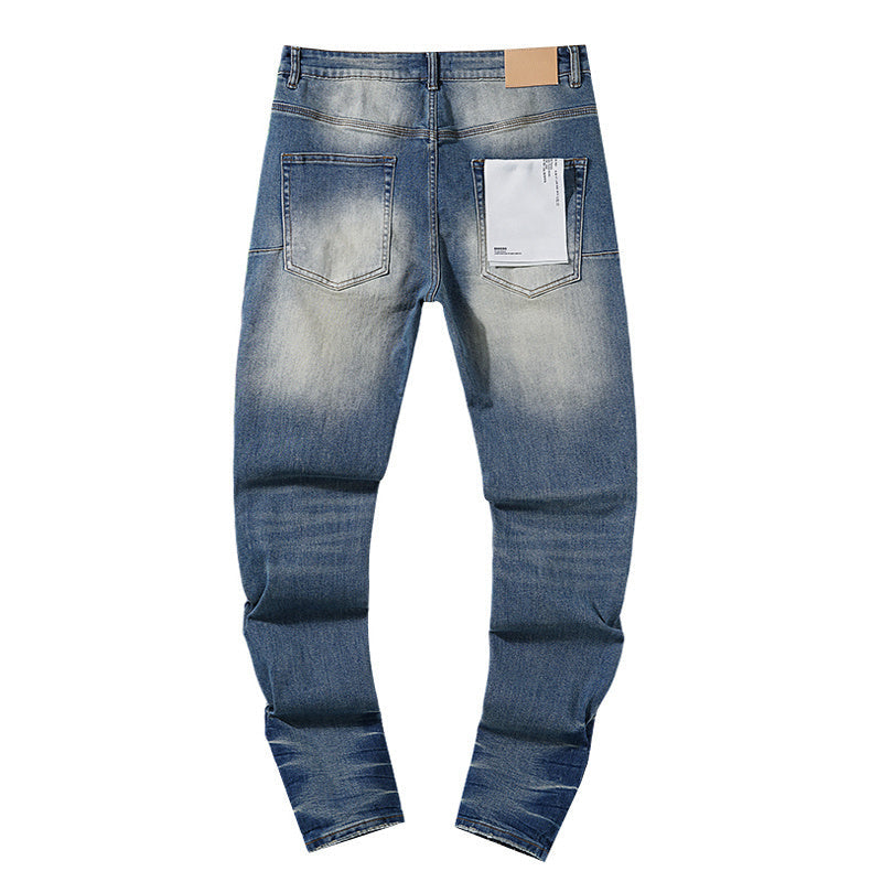 Mens trendy purple jeans, 100% cotton Jeans #PU131