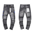Mens trendy purple jeans, 100% cotton Jeans #PU127