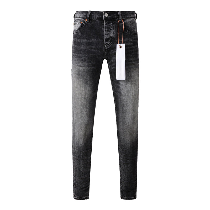 Mens trendy purple jeans, 100% cotton Pure Cotton High Street Trend