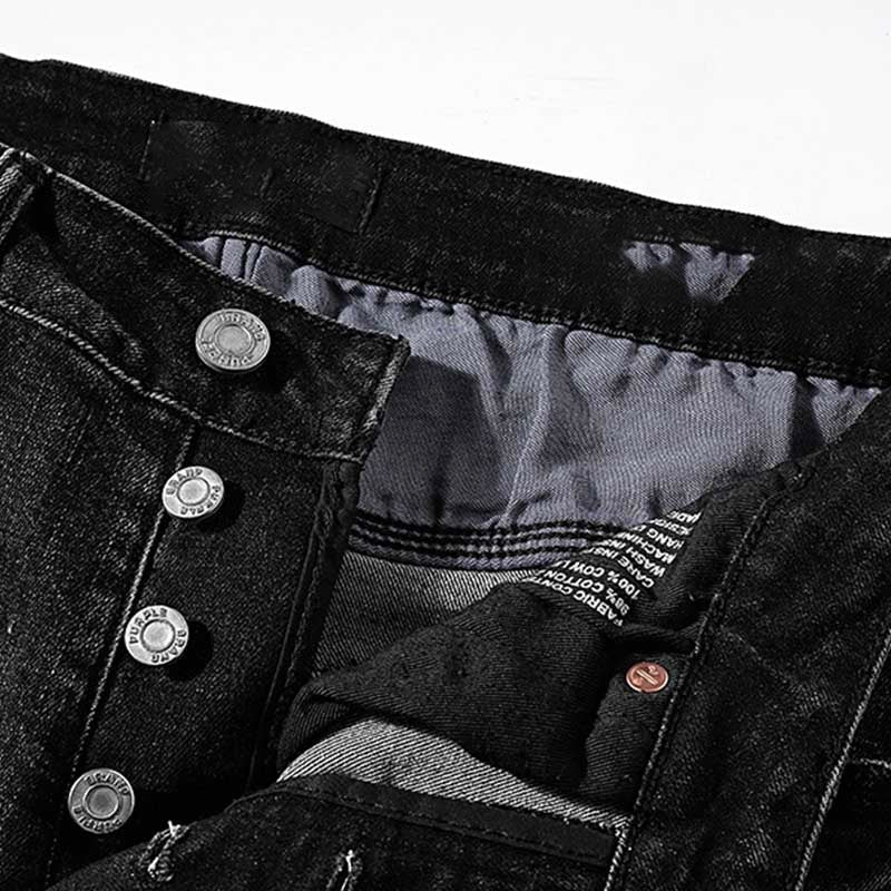 Mens trendy purple jeans, 100% cotton Jeans #PU128