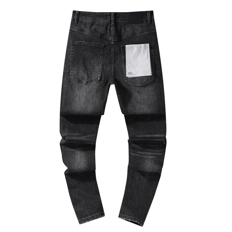Mens trendy purple jeans, 100% cotton Jeans #PU113