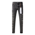 Mens trendy purple jeans, 100% cotton Pure Cotton High Street Trend
