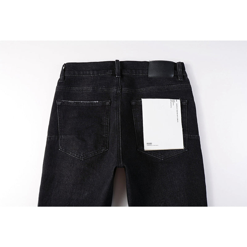 Mens trendy purple jeans, 100% cotton Pure Cotton High Street Trend