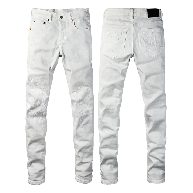 Purple B Purple BJeans High Street Distressed