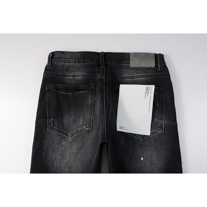 Mens trendy purple jeans, 100% cotton Pure Cotton High Street Trend