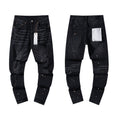 Mens trendy purple jeans, 100% cotton Jeans #PU116