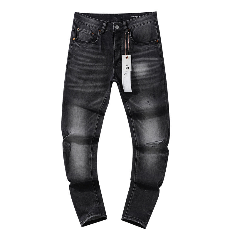 Mens trendy purple jeans, 100% cotton Jeans #PU111
