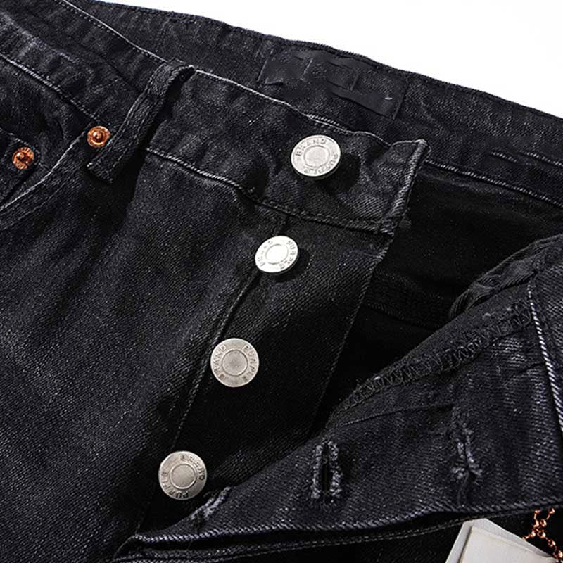 Mens trendy purple jeans, 100% cotton Jeans #PU136