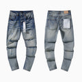 Mens trendy purple jeans, 100% cotton Jeans #PU117