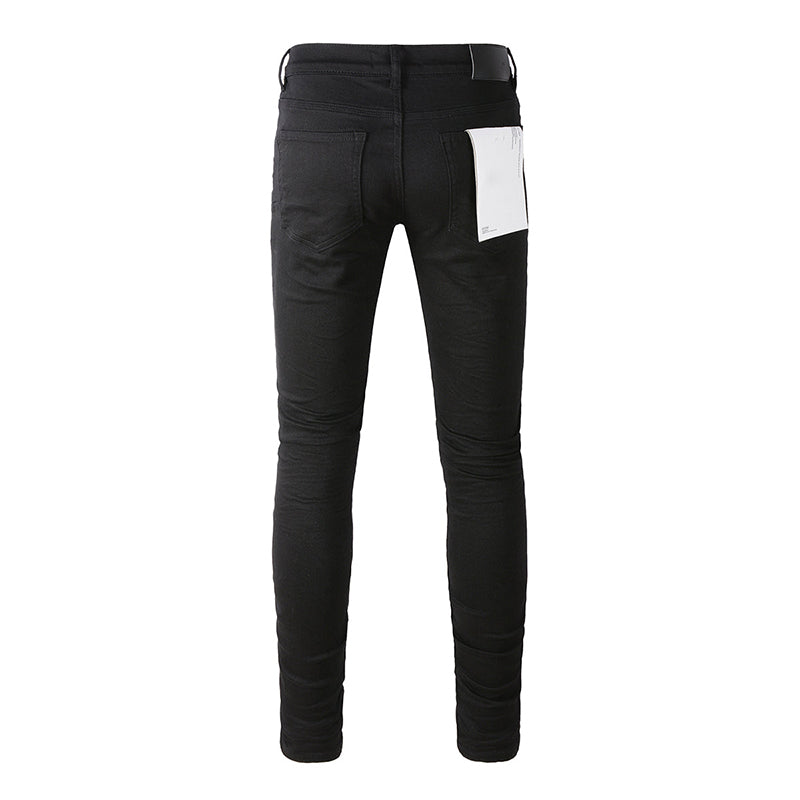 Mens trendy purple jeans, 100% cotton Pure Cotton High Street Trend