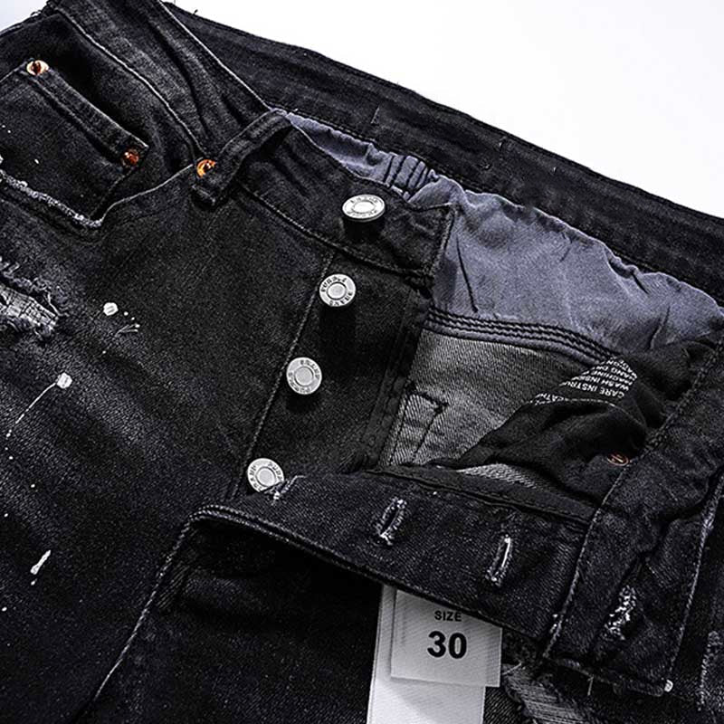 Mens trendy purple jeans, 100% cotton Jeans #PU125