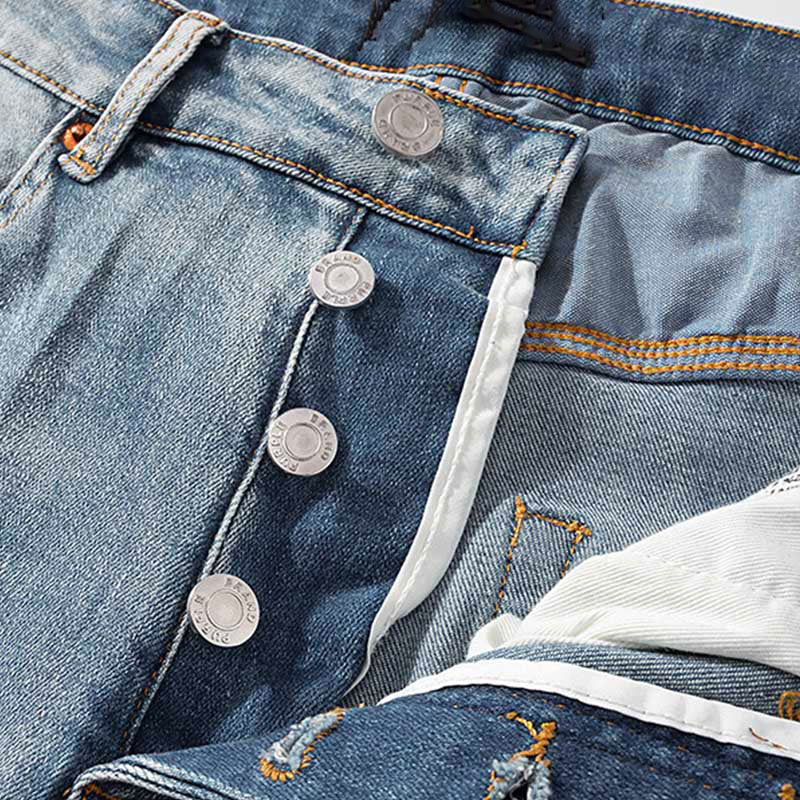 Mens trendy purple jeans, 100% cotton Jeans #PU142