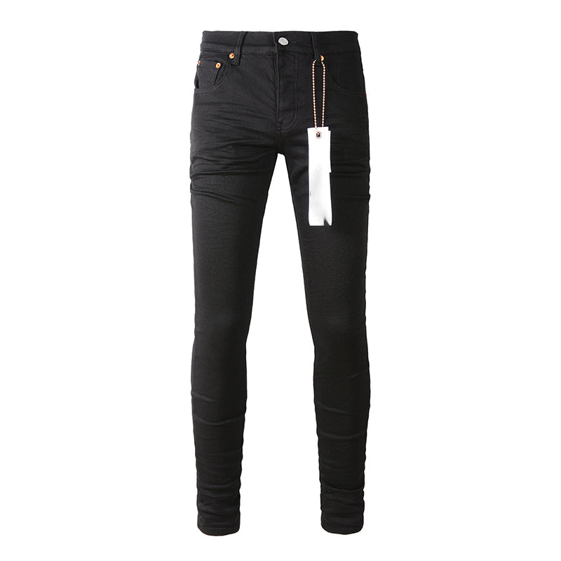 Mens trendy purple jeans, 100% cotton Pure Cotton High Street Trend