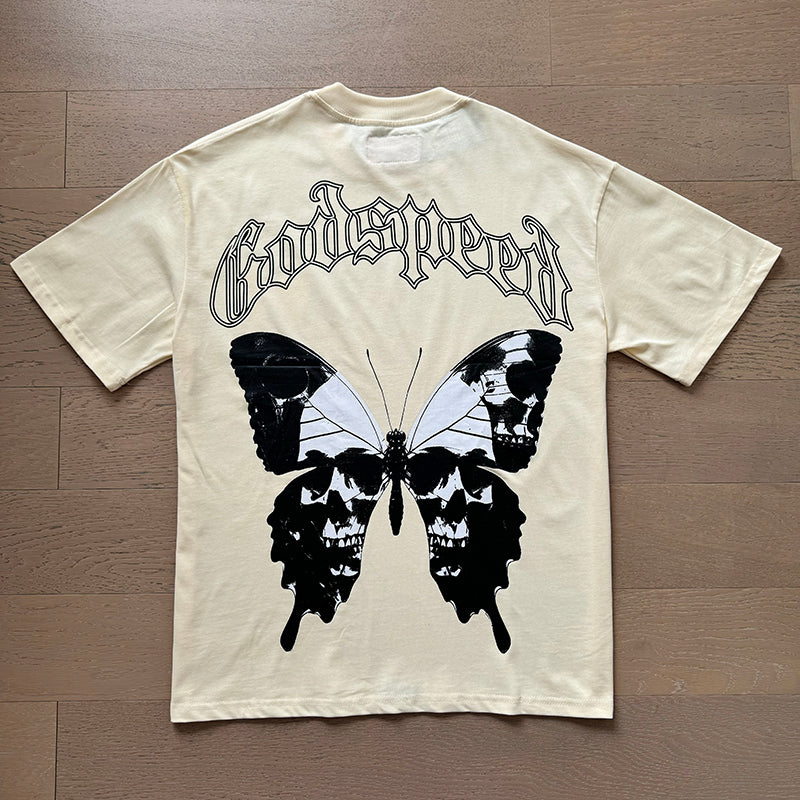 Godspeed T-Shirt Retro Fantasy Pattern