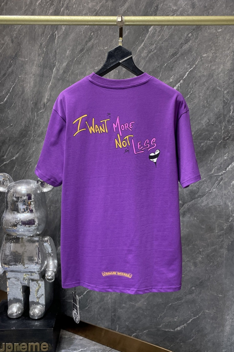 Chrome heart T shirts High-quality 100% cotton streetwear