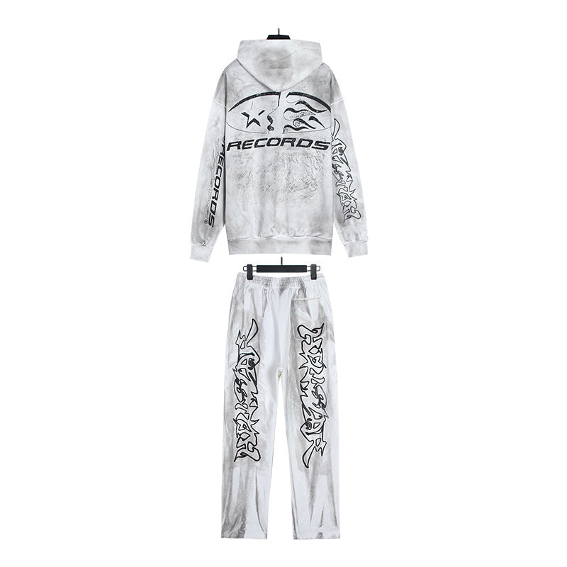 HS Hoodie And Pants Two-Piece Set