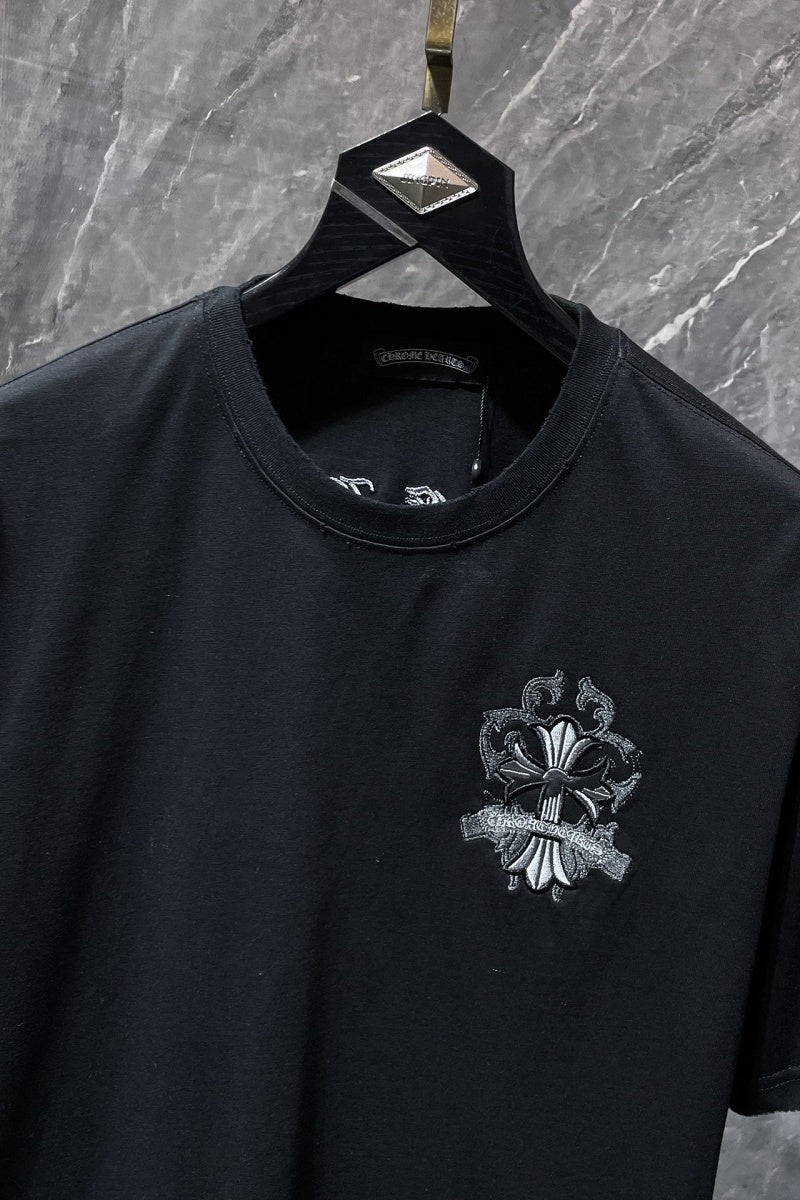 Chrome heart T shirts High-quality 100% cotton streetwear