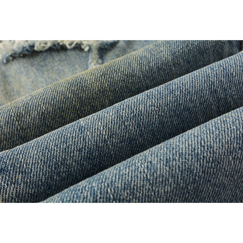 Mens trendy purple jeans, 100% cotton Pure Cotton High Street Trend