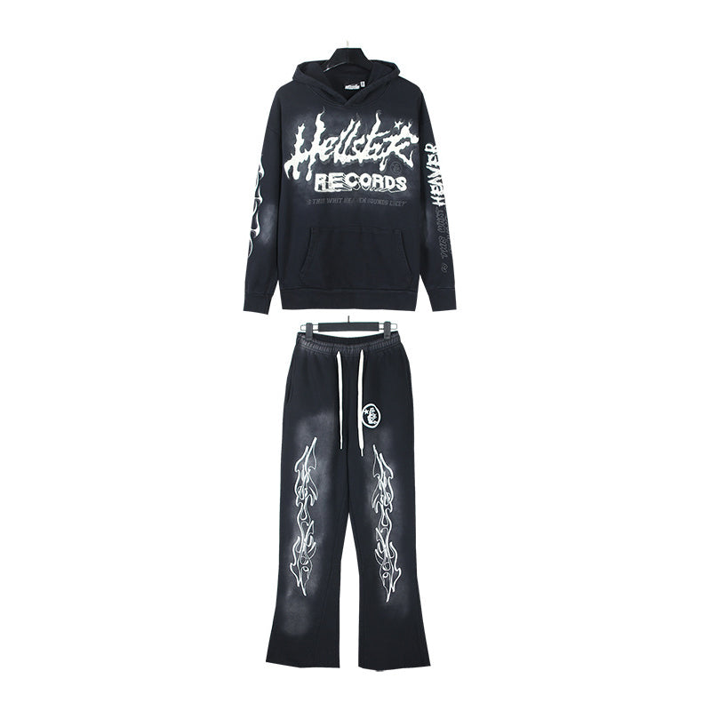 HS Hoodie And Pants Two-Piece Set